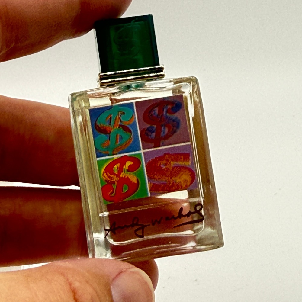 Andy Warhol Perfume Set 2 Women 5ml Multicolor Pop Art Flowers Dollar Sign Mini - Picture 7 of 11